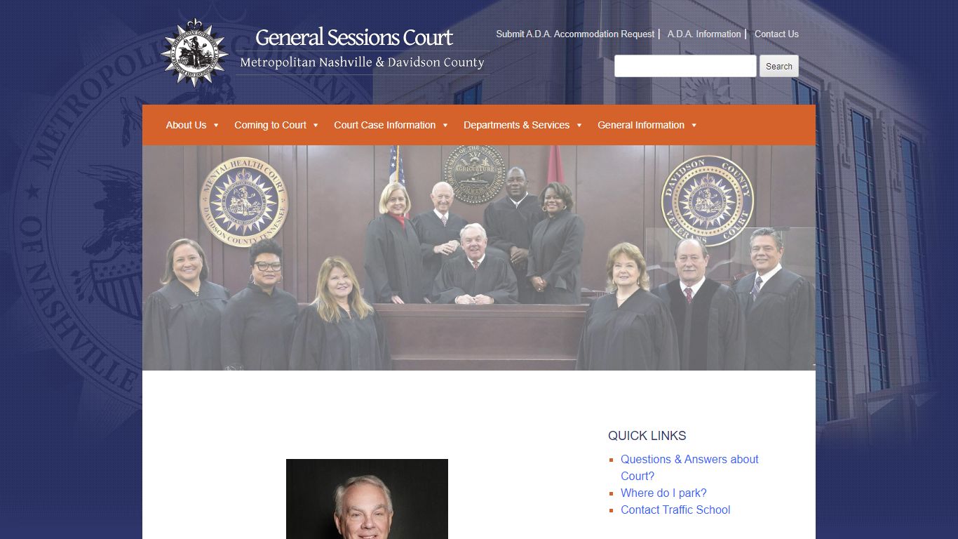 General Sessions Court of Metropolitan Nashville ...
